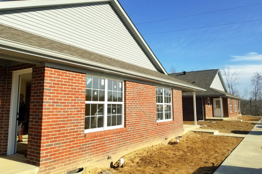 Beattyville Woodlands brick home.
