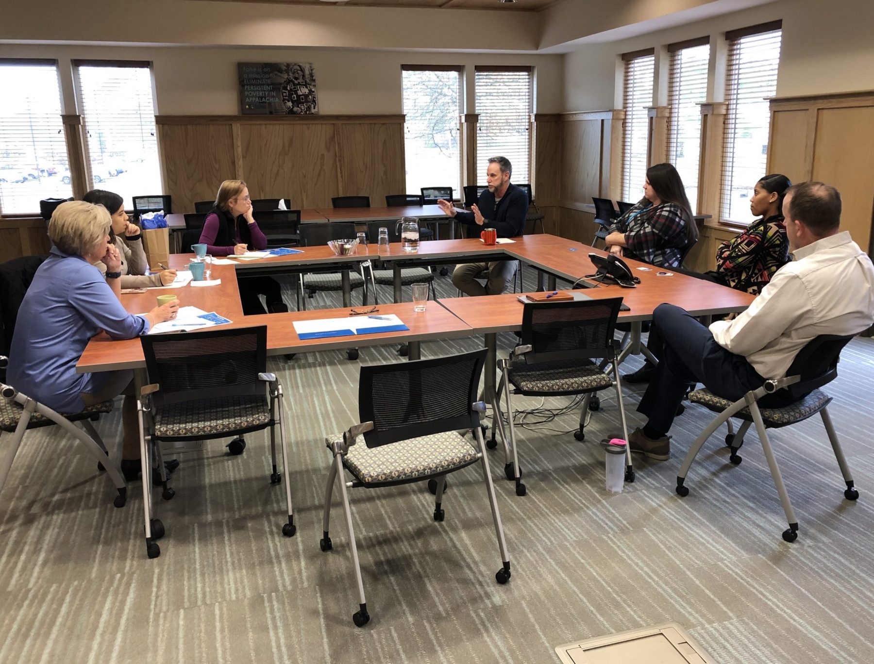 CPLC staff meeting with Fahe staff to discuss Fahe’s model and Lines of Business.