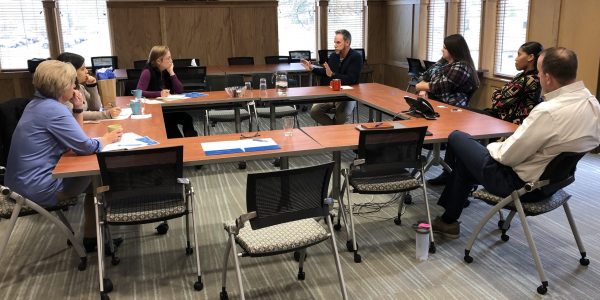 CPLC staff meeting with Fahe staff to discuss Fahe’s model and Lines of Business.