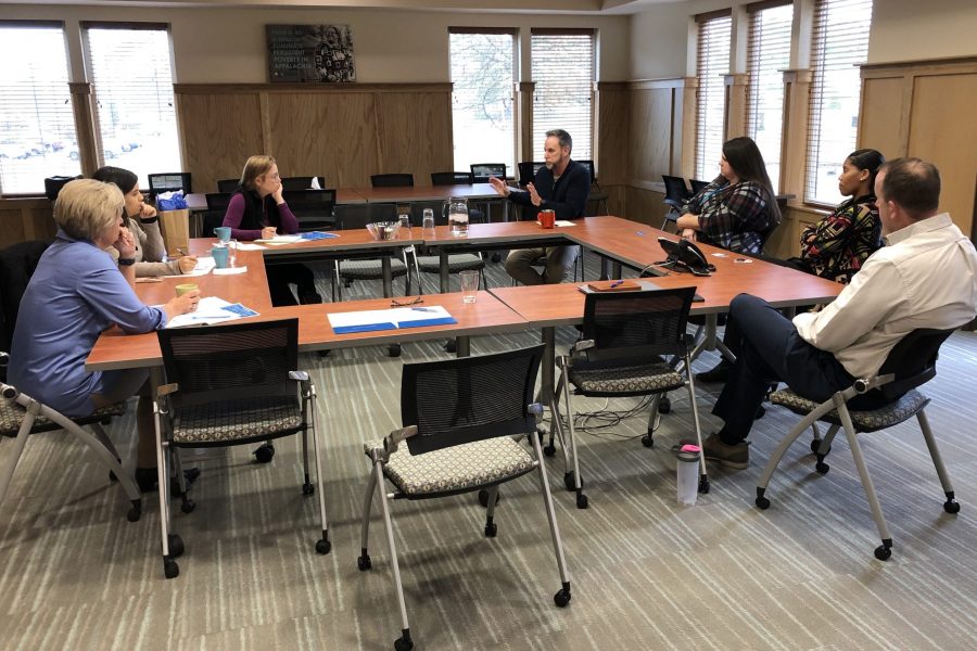 CPLC staff meeting with Fahe staff to discuss Fahe’s model and Lines of Business.